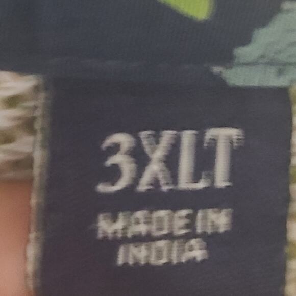 Robert Graham Blue & White Striped Button Down Long Sleeve Dress Shirt 3XLT - Picture 3 of 13